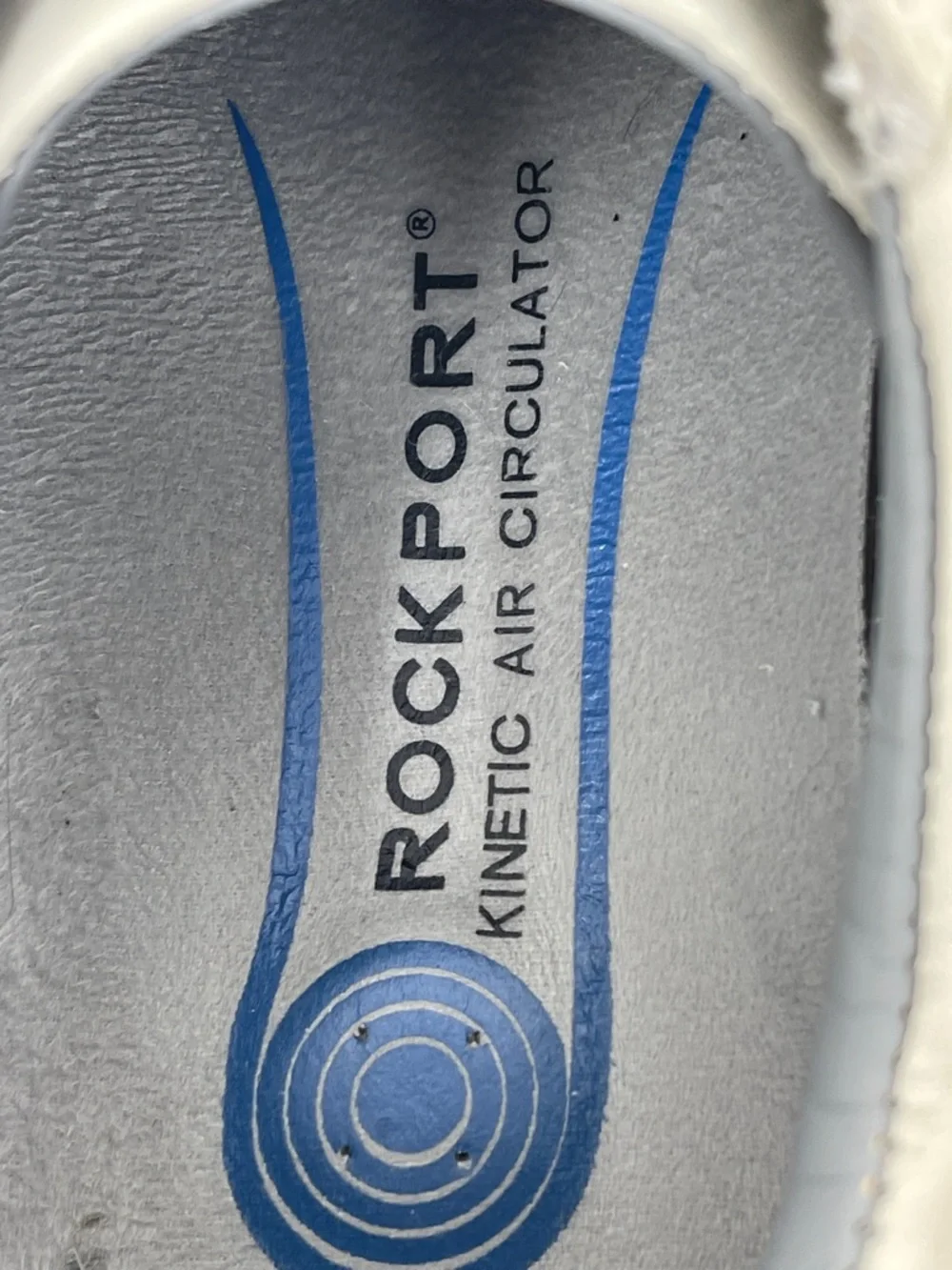 ROCKPORT Men's Casual Leather Sneakers/SHOES  in Off-White SIZE 9M
